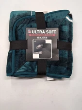 Officially Licensed NFL Eagles Throw Double Sided Soft Plush Throw Blanket 60x70