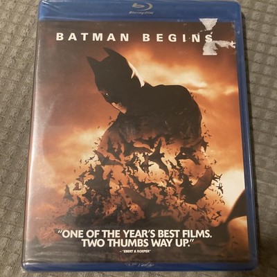Batman Begins (Blu-ray, 2005, Widescreen) Brand New Factory Sealed