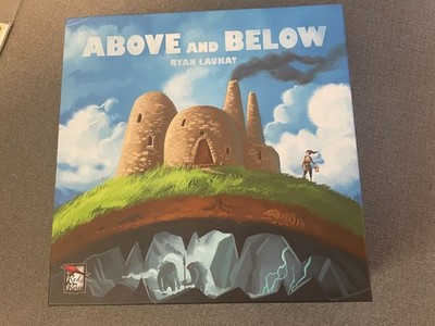 Above & Below / Near & Far : Folded Spaces Board Game Excellent Condition