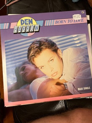 Den Harrow - Born to Love Maxi Single Vinyl 12'' Italo Disco 80er