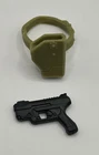 GIJoe Classified Tiger Force Flint Pistol & Leg Holster Fodder 1/12 Scale