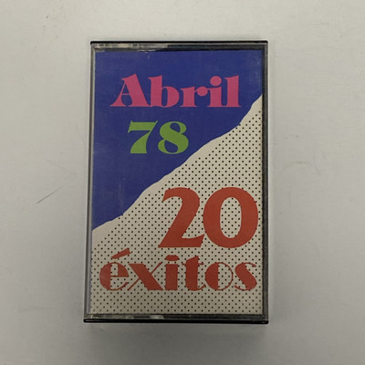 Abril 78 - 20 Exitos (1990 Cassette Tape) Latin Tejano REAL PICTURES!!!