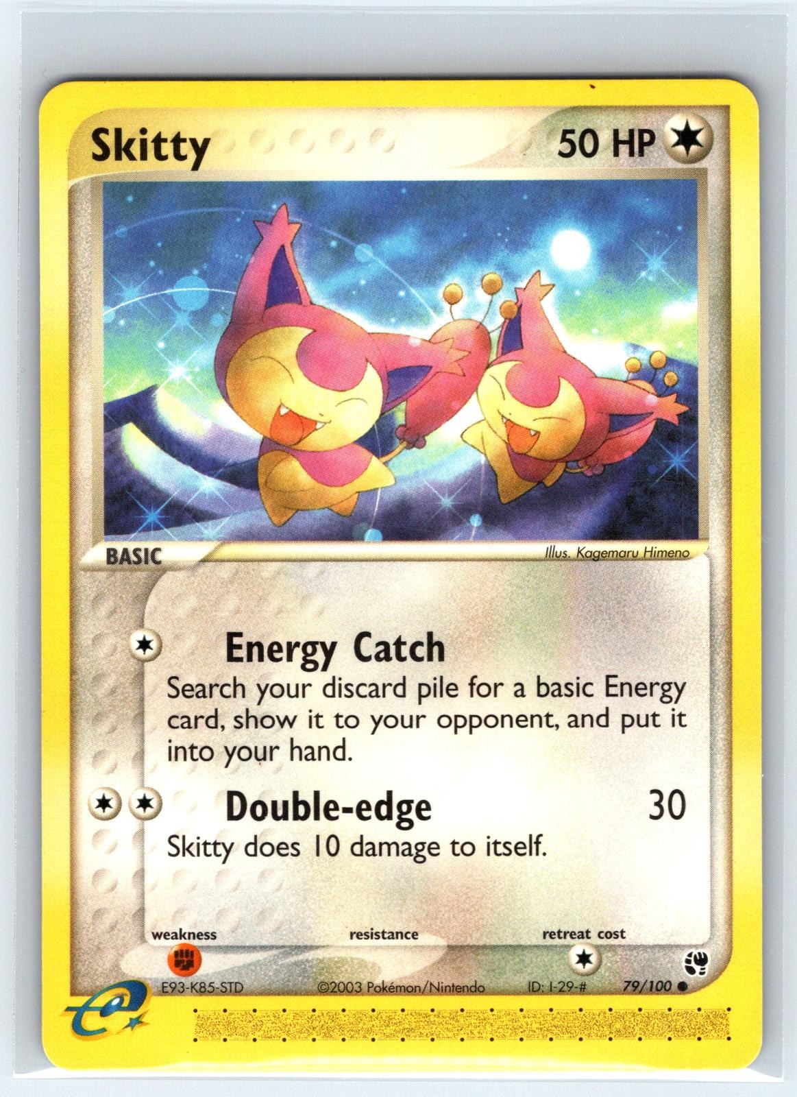Skitty 79/100 Common Sandstorm Pokemon Lightly Played