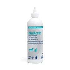 MalAcetic Otic Cleanser for Dogs and Cats, 16 oz, PET SUPPLIES, 1.13 lbs