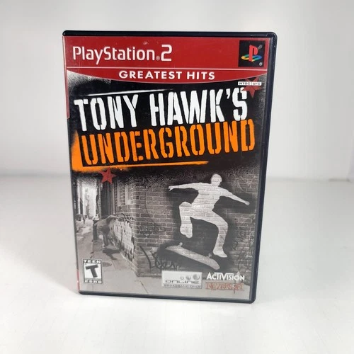 Tony Hawk's Underground (PlayStation 2 PS2) Greatest Hits No Manual