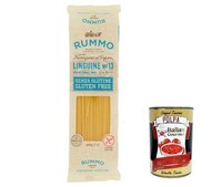 20X Rummo Pasta Linguine N.13 Senza Glutine Nudeln Glutenfrei 400G+Polpa 400G