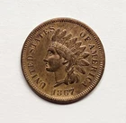 1867 Indian Head Cent – VF/XF