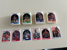 1989-90 NBA Hoops Complete 353 Card Set - Michael Jordan, David Robinson RC