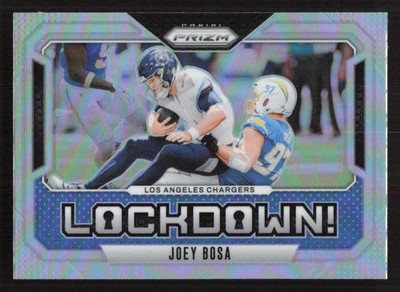 2024 Panini Prizm Joey Bosa Lockdown Silver Prizm #4 Card