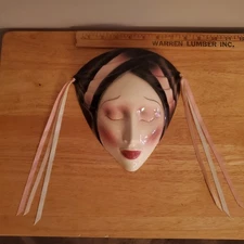 Vintage About Face Made in San Francisco USA Face Mask