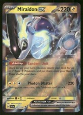 miraidon ex pokemon card value Amazon.com: Pokemon - Miraidon ex 253/198 - Scarlet & Violet - Secret Rare main image 1