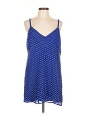 Show Me Your Mumu Women Blue Casual Dress L