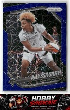 2025 Panini Prizm WNBA #119 NaLyssa Smith Blue Velocity Prizms
