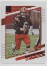 2021 Panini Clearly Donruss Blue 43/99 Baker Mayfield #11 0ge4