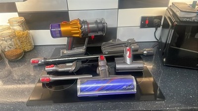 Dyson V12 Detect Slim Absolute Kabelloser Staubsauger Top Zustand Gewartet