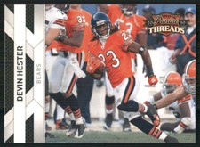 2010 Panini Threads #23 Devin Hester Chicago Bears 36874