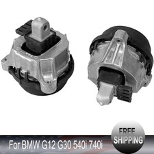Left & Right Engine Motor Mount Support 22116860463 22116860464 For BMW G12 G30