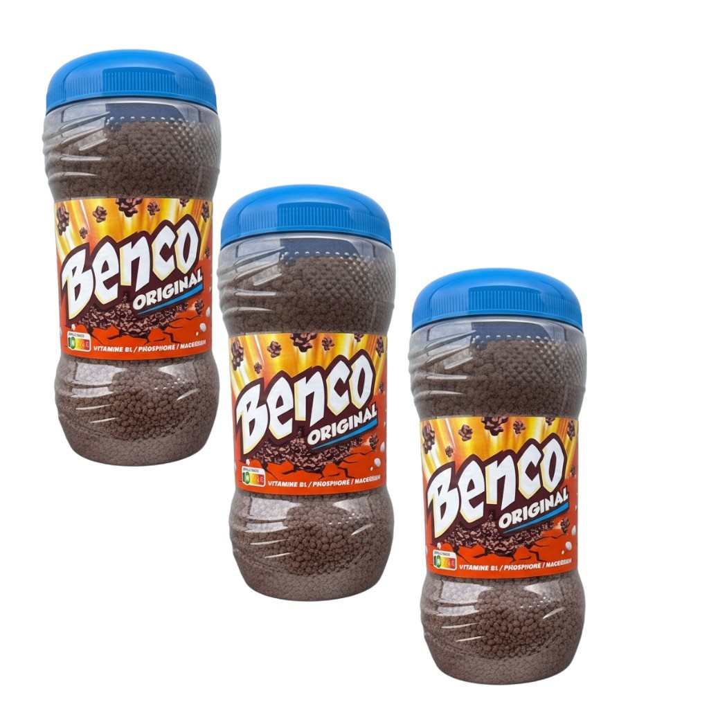 (16,66 EUR/kg) Benco Instant choco drink Cacao-Energie Multipack 3x 400g