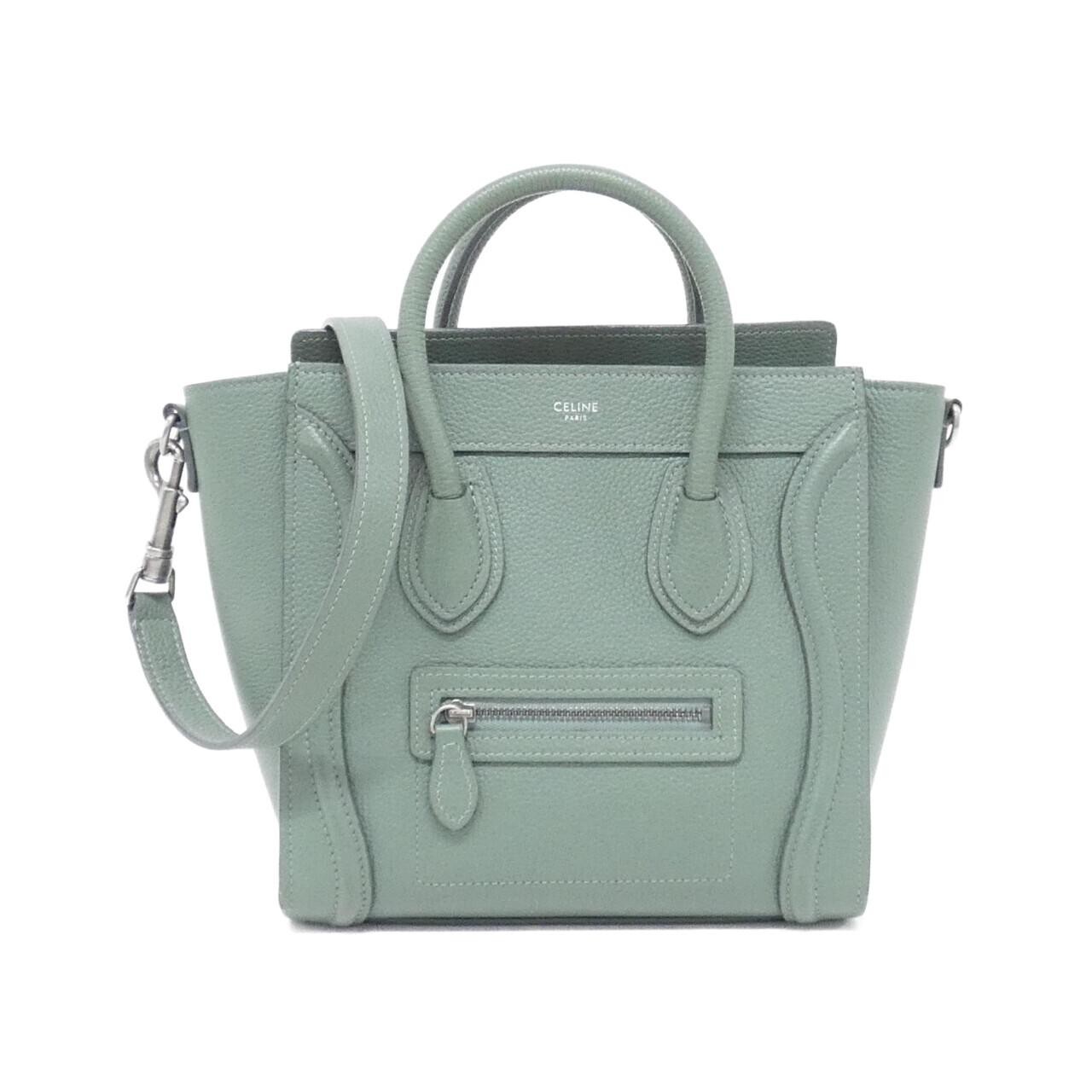 Authentic CELINE Luggage Nano Shopper 189243DRU Bag  #270-004-181-9057