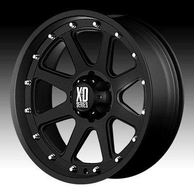 XD Series XD798 Addict Matte Black 17x9 6x5.5 18mm (XD79879068718