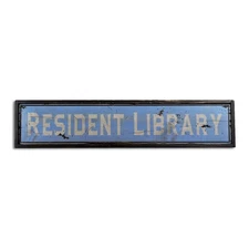 Custom Library Librarian Sign - Rustic Hand Made Distressed Wooden