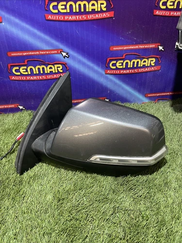 84584010 OEM Satin Steel G9K Left Driver Side Mirror GMC Acadia 17-19 TURN SIGNA