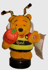 Early Disney Store Winnie the Pooh Halloween Bee w/Tags Light Animated +BONUS