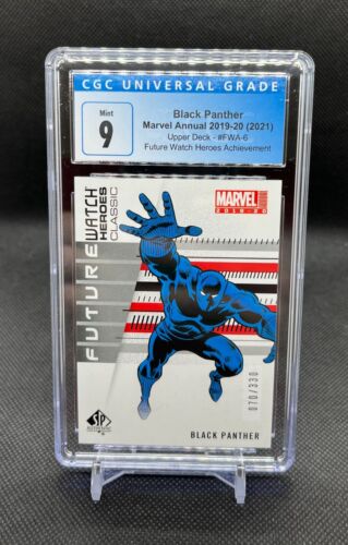 Marvel Annual Future Watch Heroes Classic 2019 Black Panther FWA6/330 CGC 9 - Imagen 1 de 2