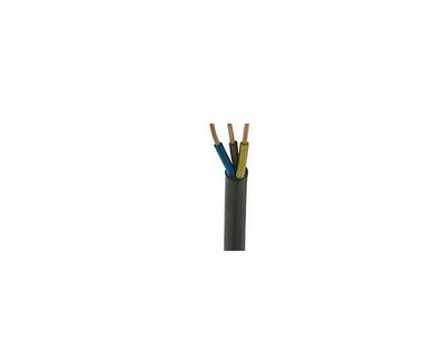 Securi Flex SFX/3183Y 3C 1.5 PVC BLK U 100 Power Cable Flexible  Go Sparky