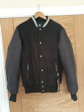 Mens AC Made in Italy bomber Jacket Varsity Size L BNWT