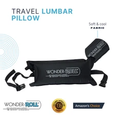 Wonder Roll Lumbar Support Pillow Cushion Back Support for Office Chair Car Seat