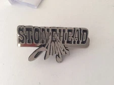 Stonehead Angel refA103 English Pewter emblem on a Tie Clip 4cm long by SB