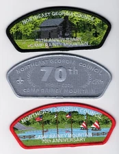 Northeast Georgia Council 2024 Camp Rainey Mountain 70th Anniversary CSP JSP SET