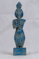 PHARAONIC HANDMADE ANCIENT EGYPTIAN KING Akhenaten Akhnaton Statue (BS)