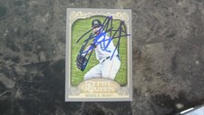 2012 TOPPS GYPSY QUEEN RICKY NOLASCO   AUTOGRAPHED BASEBALL CARD