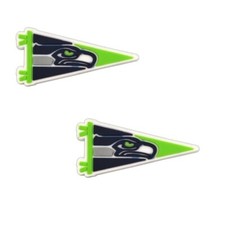 NFL Seattle Seahawks Football Team For Crocs Shoe Charms Jibbitz - 2 pieces