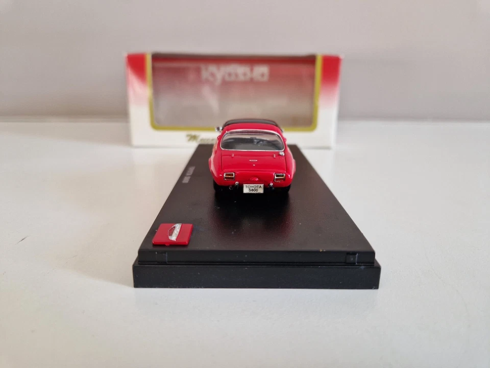 Museo Kyosho 1/43 Toyota Sports S800 - Rojo - 03091R - Imagen 4 de 4