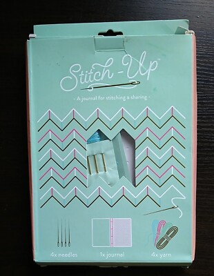 Neu Luckies anpassbares JOURNAL STITCH UP Skizze Stich Teilen - Stickset