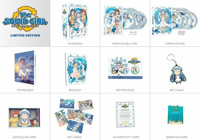 Squid Girl Complete Series Limited Edition Premium Box Set (Blu