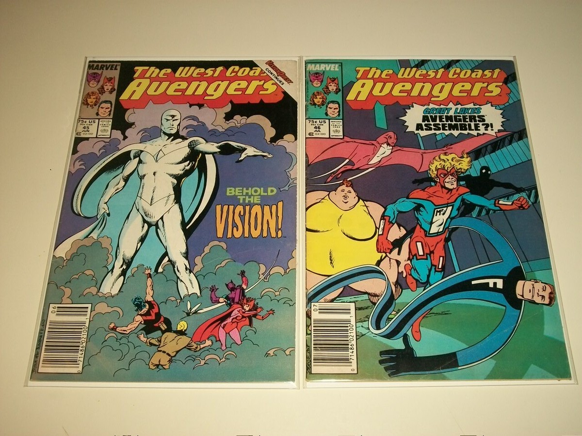 West coast AVENGERS #1〜#4 アメコミ　マーベル WEST COAST AVENGERS Vol. 1 #4 (of 4) December 1984 MARVEL