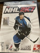 NHL 2K7 (Sony PlayStation 2, 2006) Complete