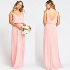 NWT Show Me Your Mumu Kendall Maxi Dress in Rosebud Chiffon Size XS MSRP $148