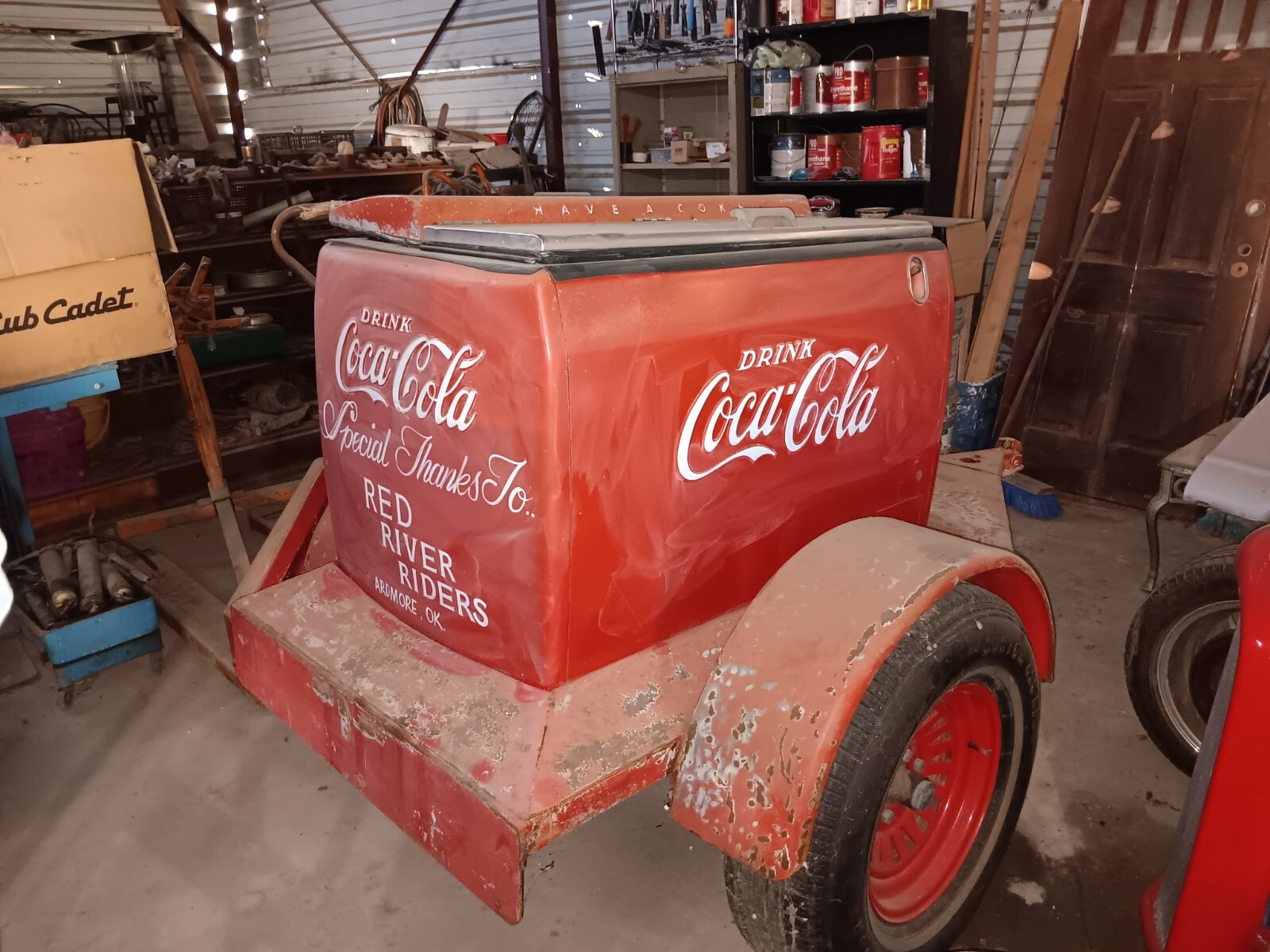 antique coca cola cooler eBay