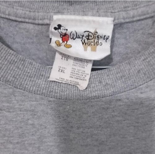 VTG Disney Mickey Mouse Mens Size 2XL USA Graphic Print Longsleve tshirt - Picture 2 of 4