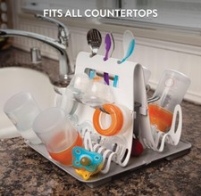 NEW Prince Lionheart Deluxe Baby Bottle Pacifier Silverware Drying Station Rack