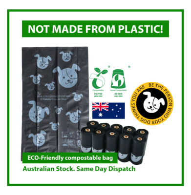 240 bags Flat Top Eco-Friendly Dog Poop Bags Certify Compostable