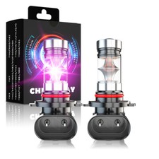 90059006h109145 Pink Purple Led Fog Light Headlight Driving Bulbs Kit 2pcs
