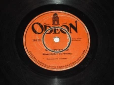 BUMMELPETRUS (1924) ODEON 10" Shellac Single