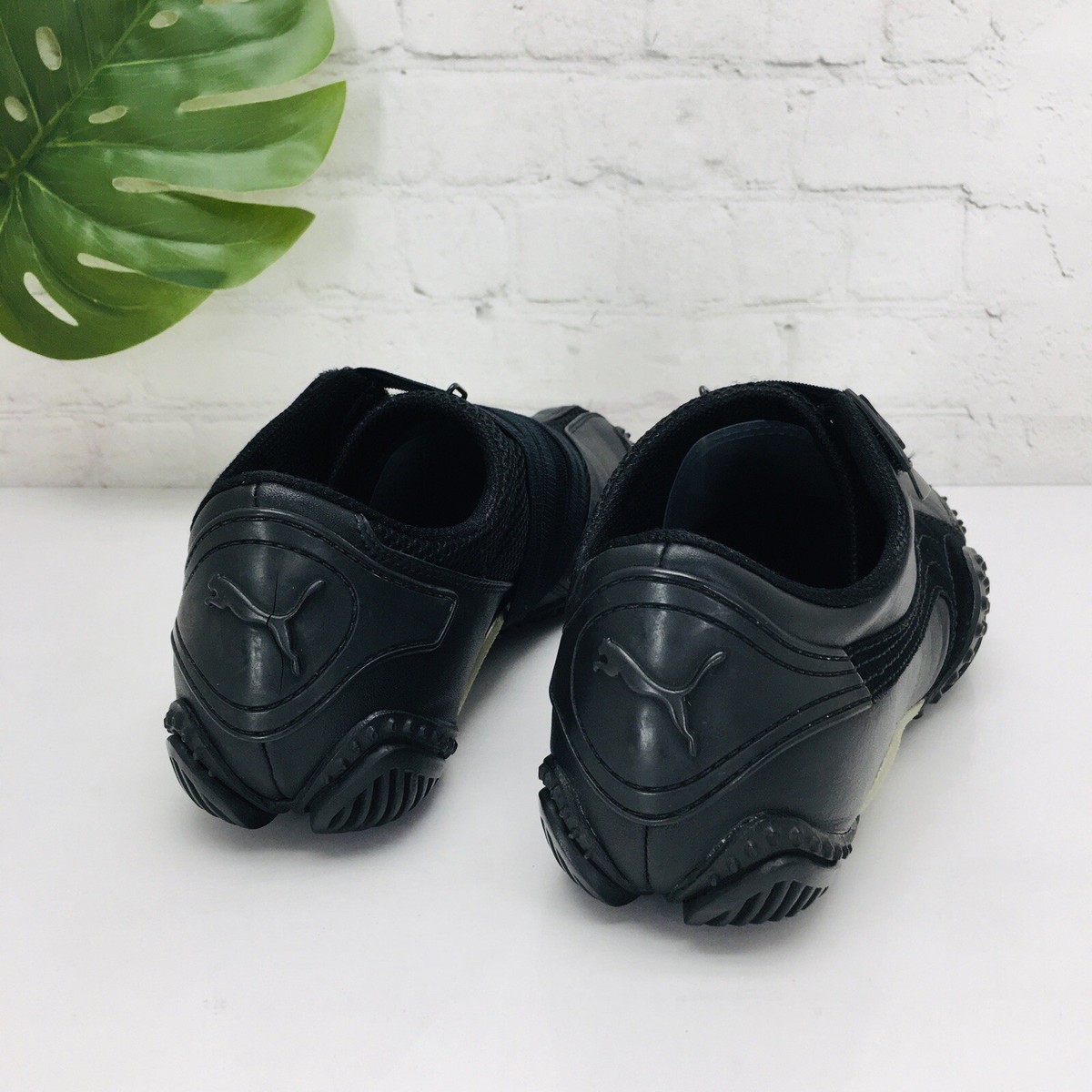 Rare PUMA Amoko Black Leather Shoes Size US 10 Casual Rare PUMA Amoko Black Leather Shoes Size US 10 Casual