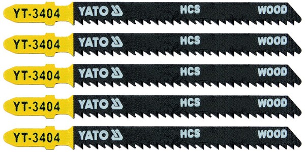 StichsäGebläTter Holz Laminat 20 Stk. HCS T-Schaft 10TPI StichsäGe 10Cm F. Bosch-image